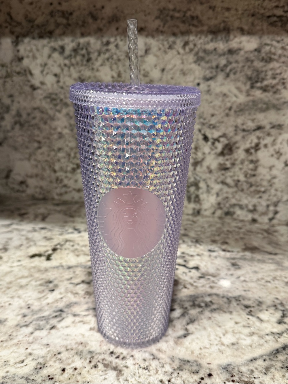 Starbucks Iridescent 24oz Studded Tumbler with Straw